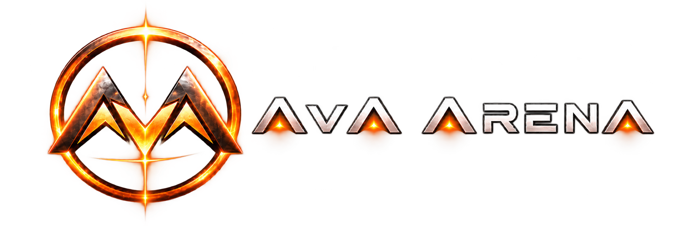 Approved horizontal AvA Arena logo